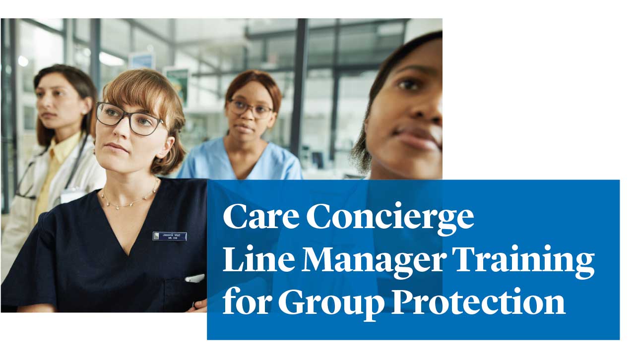Line manager for training